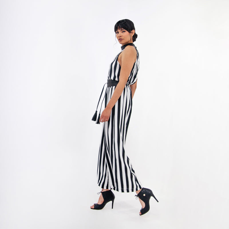 Al-W40 Jumpsuit Cuello Halter
