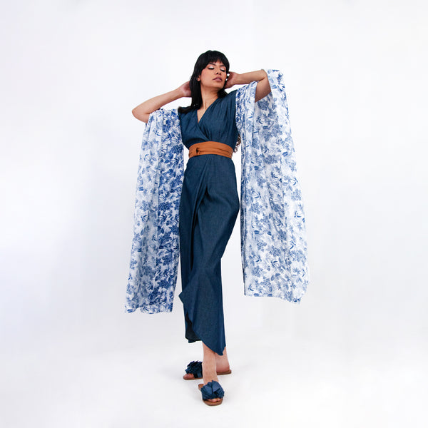 Al-W17 Túnica Mangas Anchas