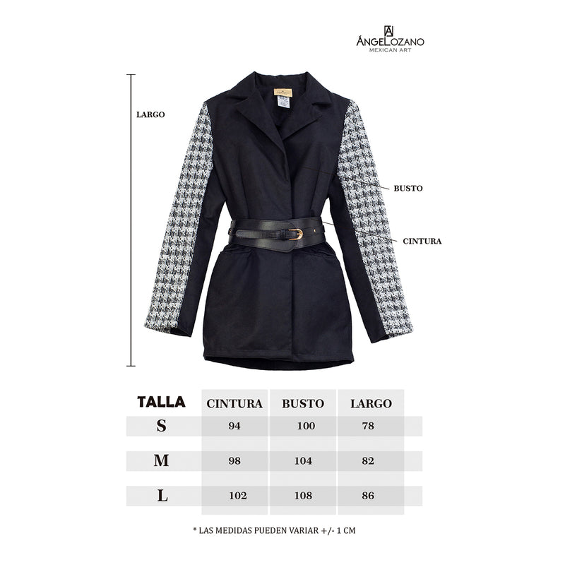 AL-W68 Saco con Tejido