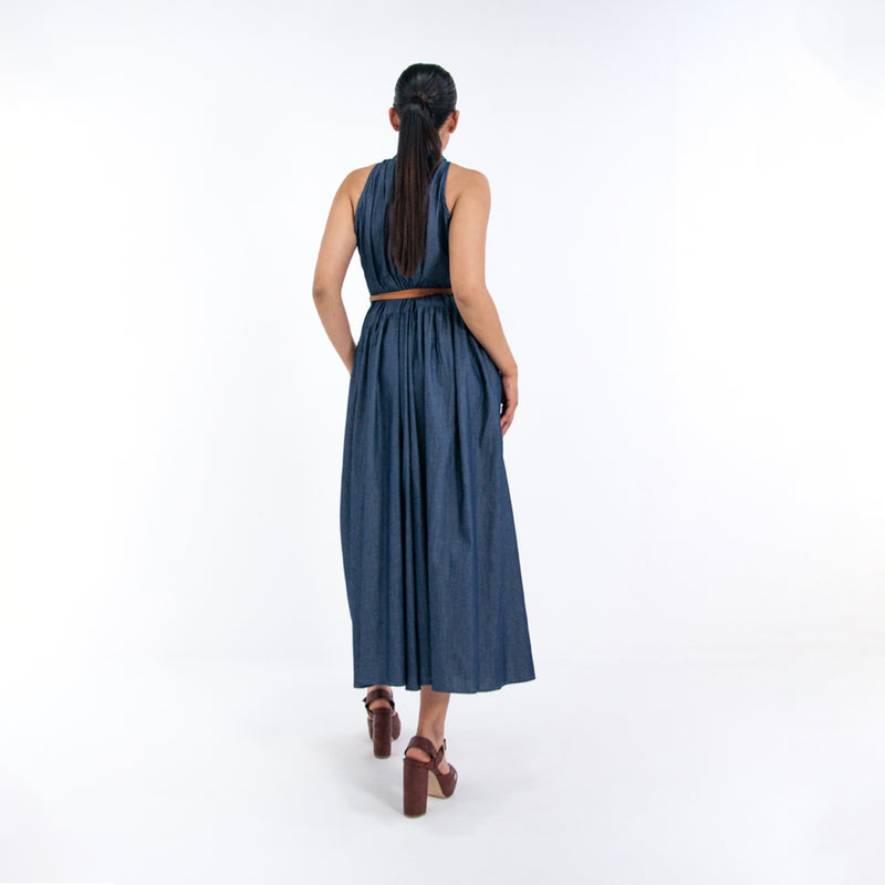 Al-W53 Vestido Halter