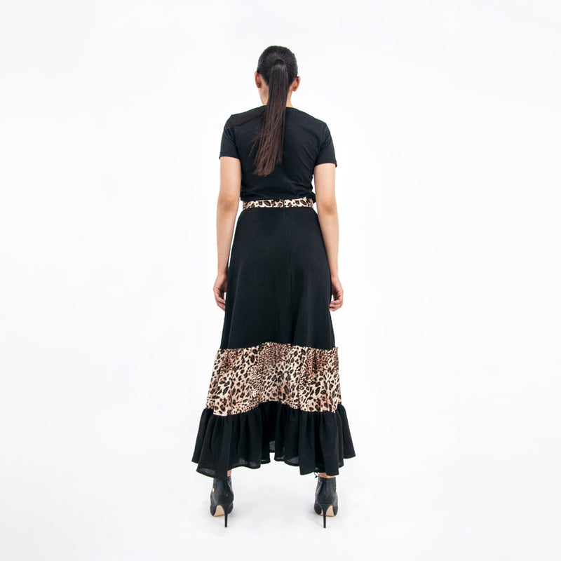 Al-W65 Falda Manta Animal Print