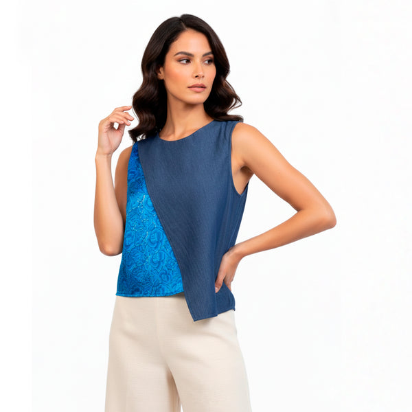 AL-W71 Blusa Asimétrica