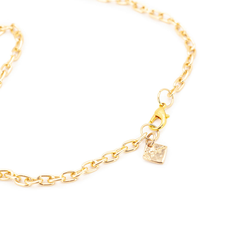 Juego de Collar Flor de Barro Maya Amarillo