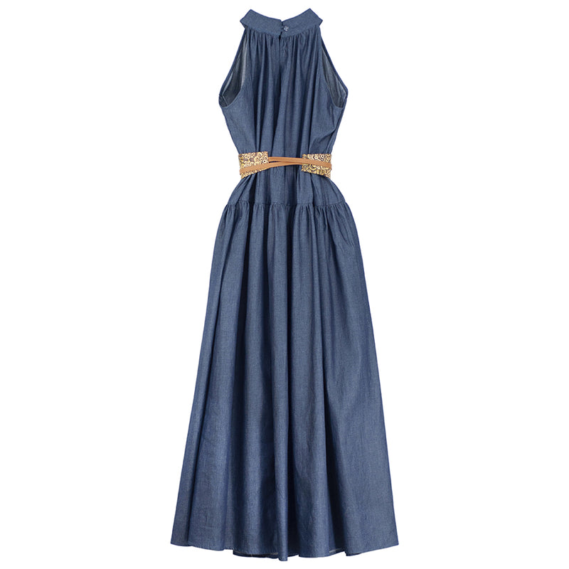 Al-W53 Vestido Halter