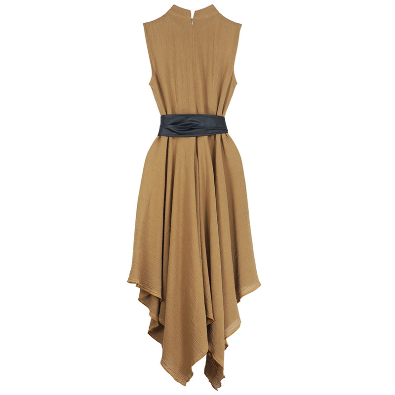 Al-W07 Vestido Cuello Alto