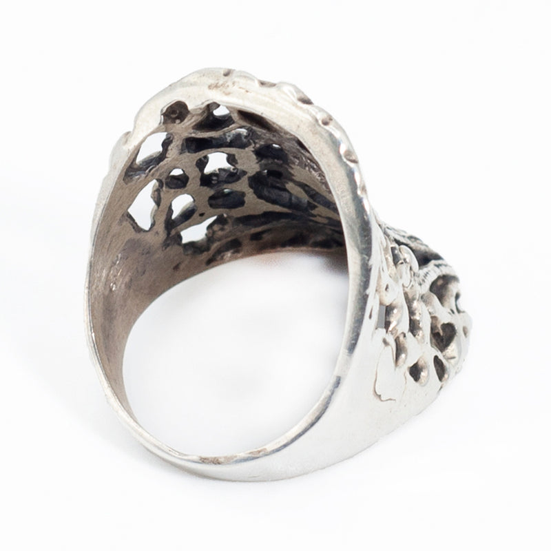 Anillo de Plata Algas