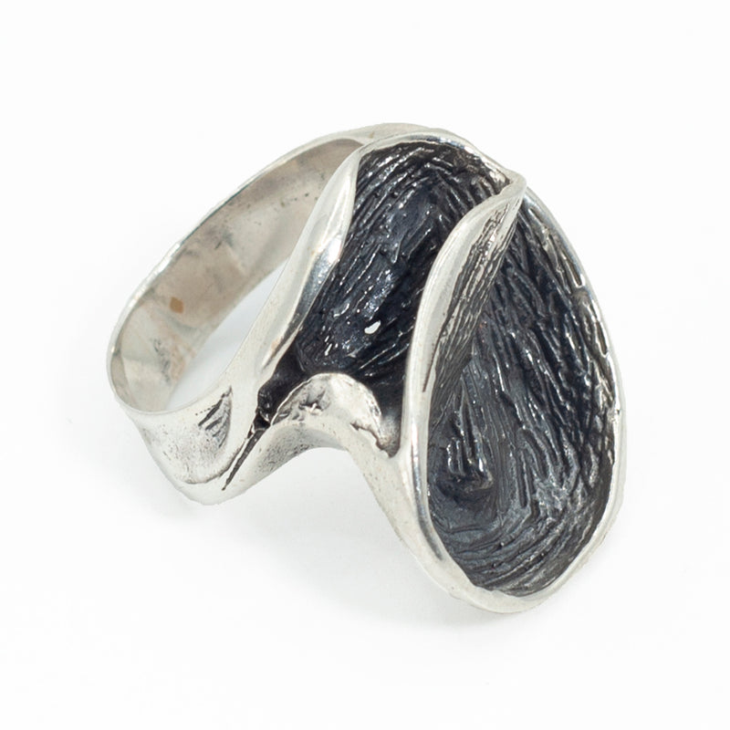 Anillo de Plata Anemona