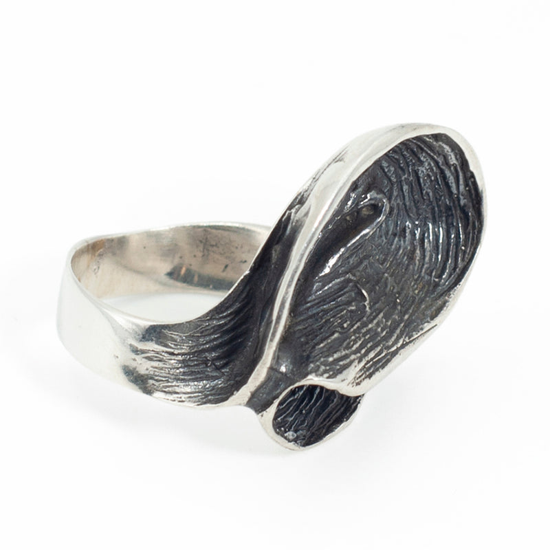 Anillo de Plata Anemona