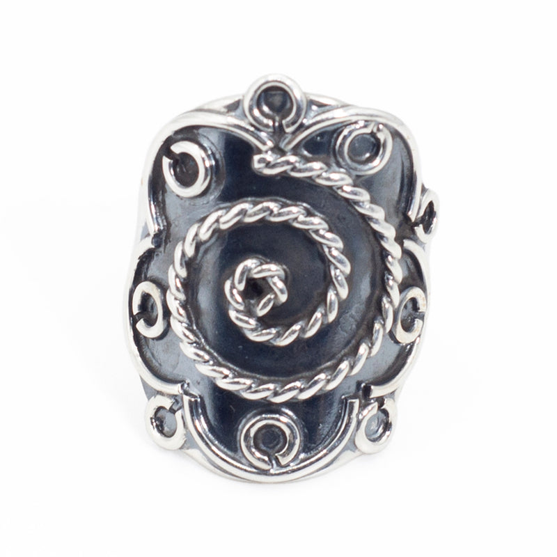 Anillo de Plata Charro