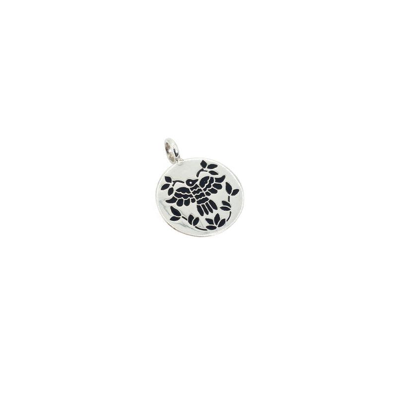 Conjunto Aretes Y Colgante de Plata Tenango