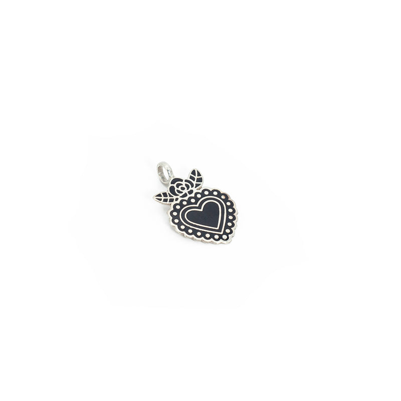 Conjunto Aretes Y Colgante de Plata Latido