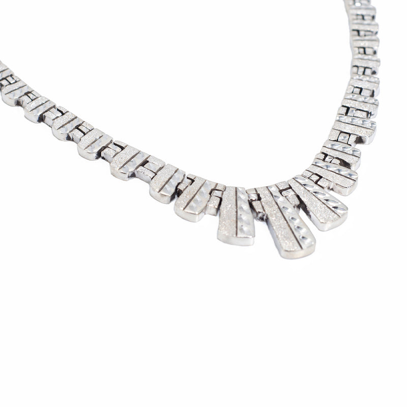 Conjunto Pulsera Y Collar de Plata Herencia