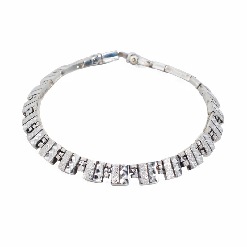Conjunto Pulsera Y Collar de Plata Herencia