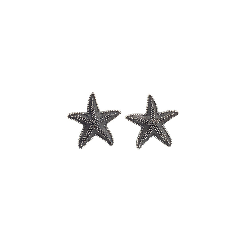 Conjunto Aretes Y Colgante de Plata Estrella