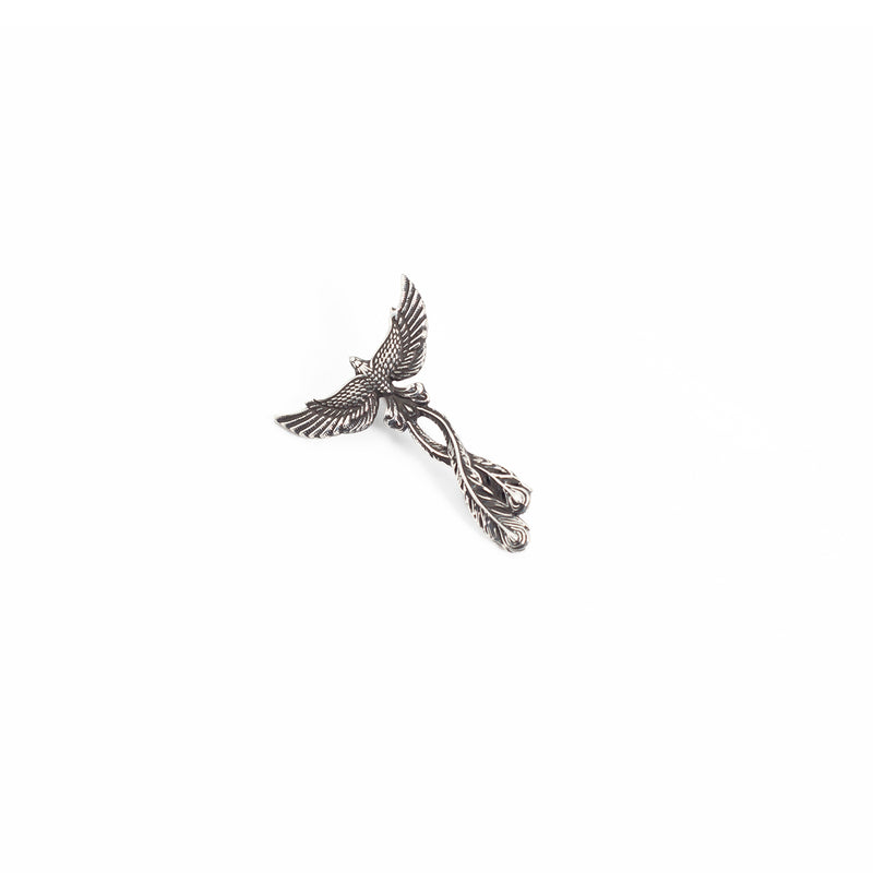 Conjunto Aretes Y Colgante de Plata Quetzal