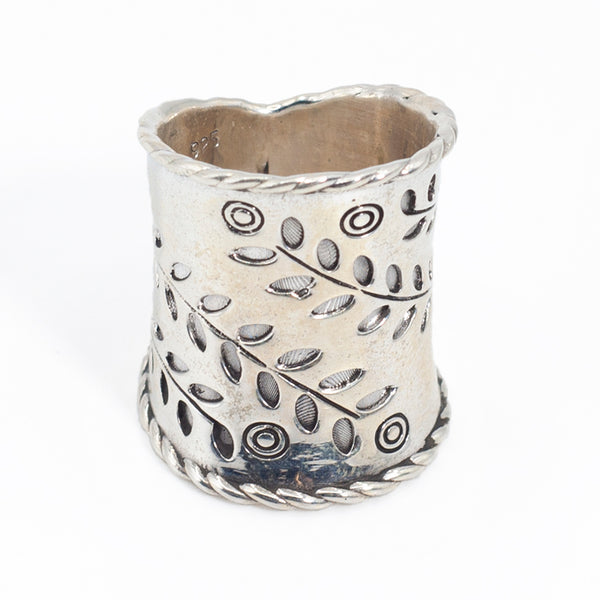 Anillo de Plata Laurel