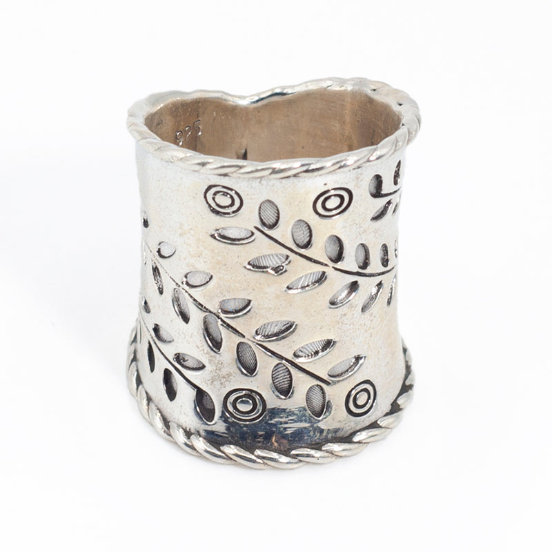 Anillo de Plata Laurel