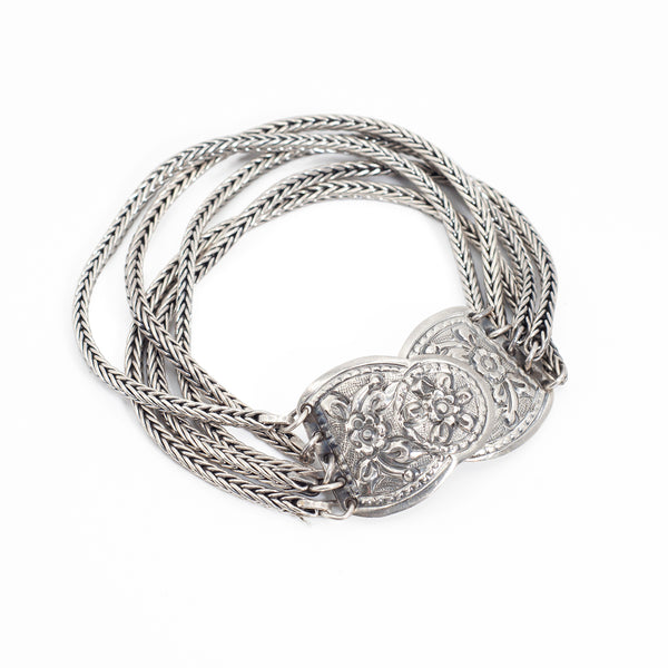 Pulsera de Plata Cuerda