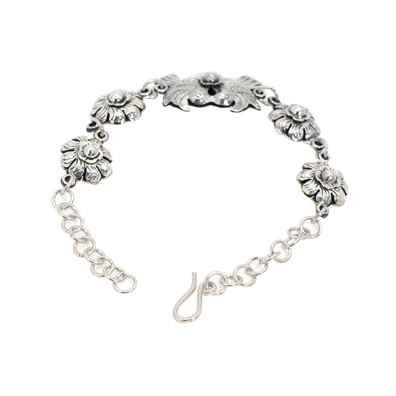 Pulsera de Plata Girasol