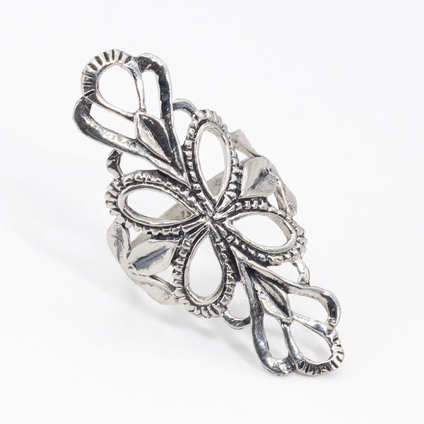 Anillo de Plata Raíces