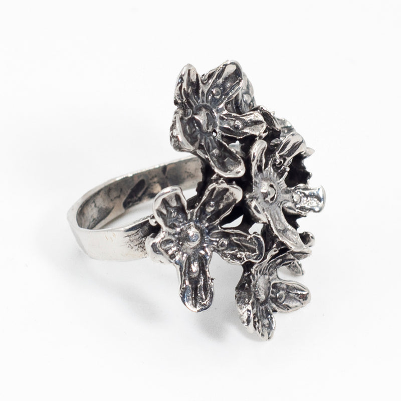 Anillo de Plata Ramillete