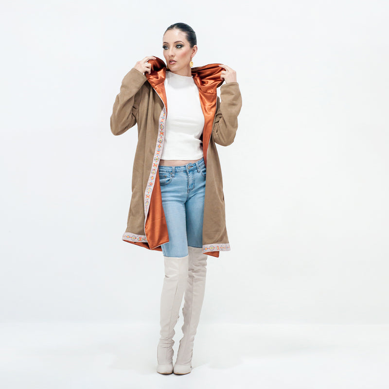 Al-W Abrigo Suede
