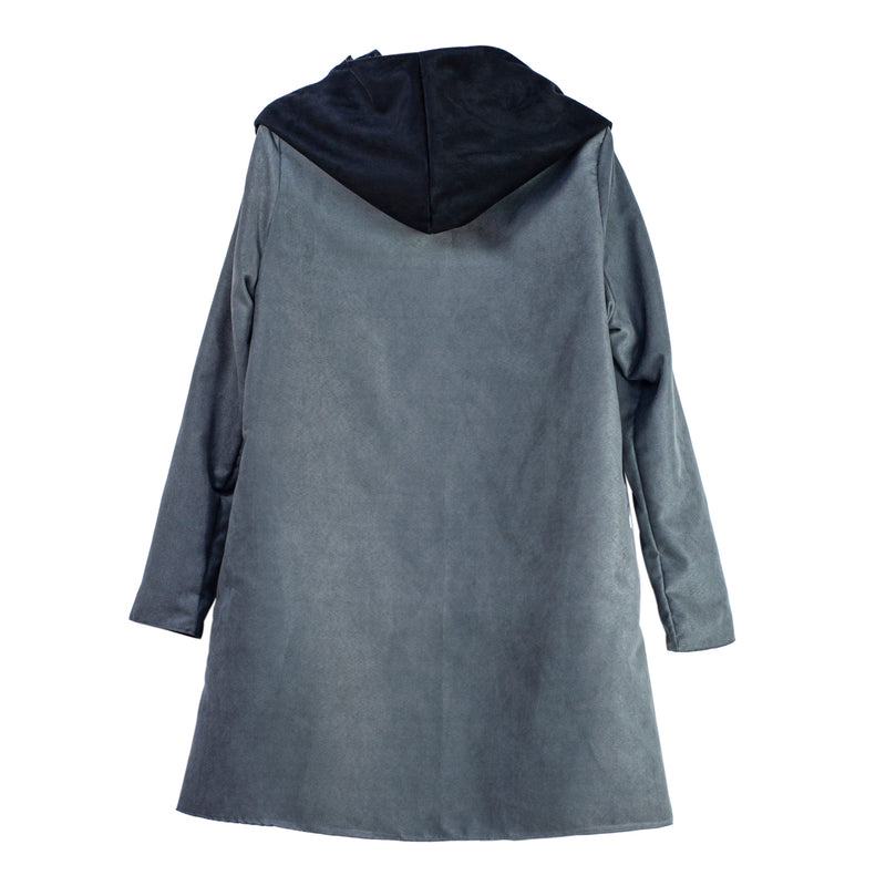 Al-W Abrigo Gris Ornamentas