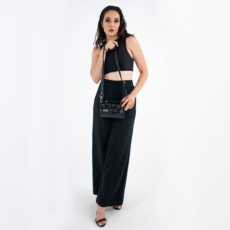 Lupita Piel Charol Grabado