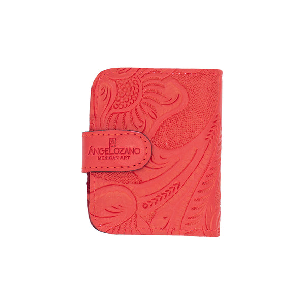 Tarjetero Piel Grabada