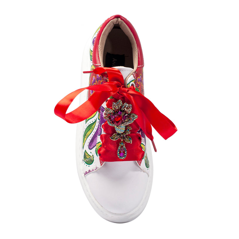 Tenis Flor Crayon