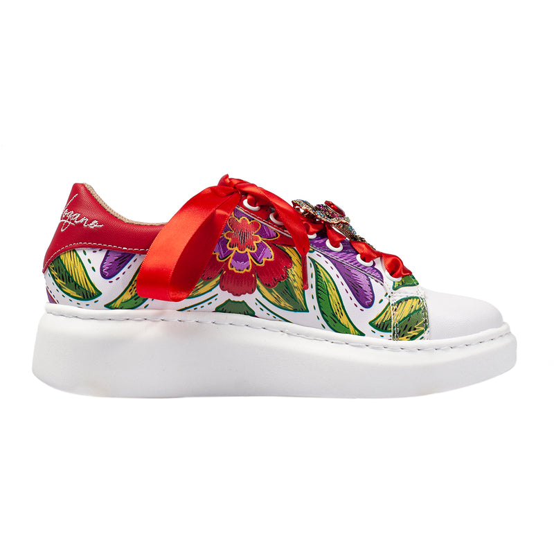 Tenis Flor Crayon