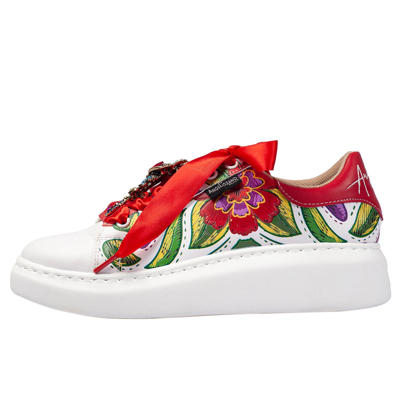 Tenis Flor Crayon