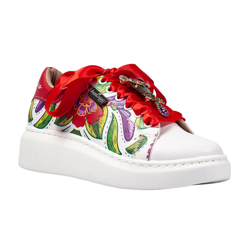 Tenis Flor Crayon