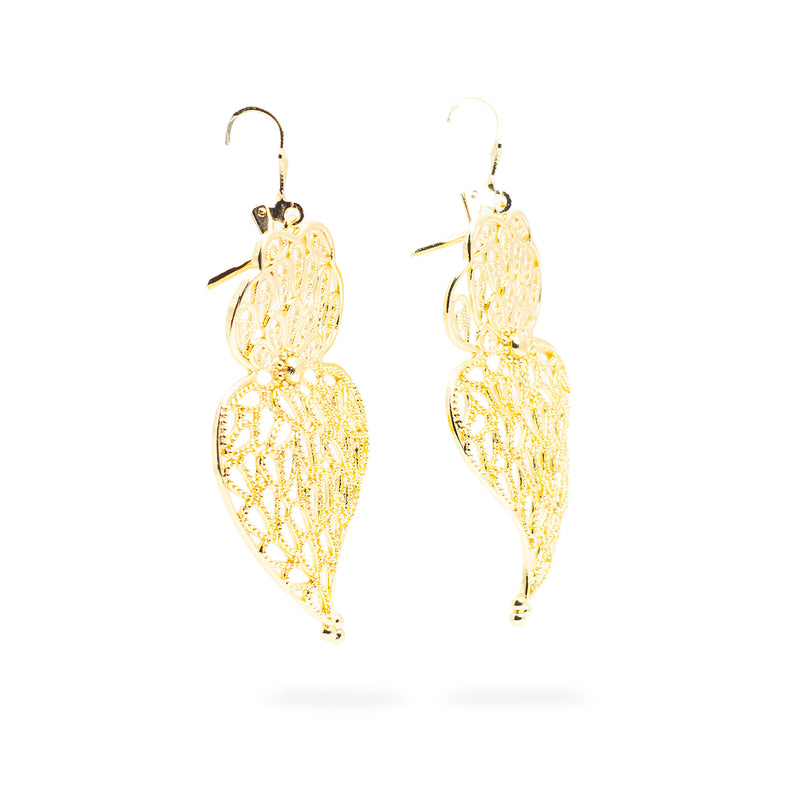 Aretes Corazón Acero
