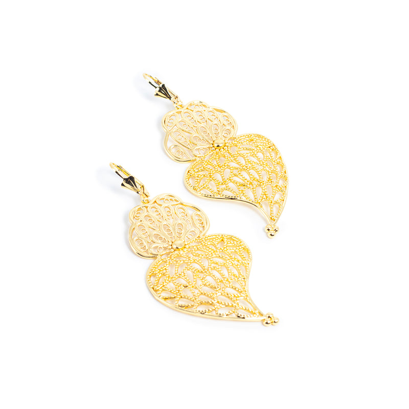 Aretes Corazón Acero