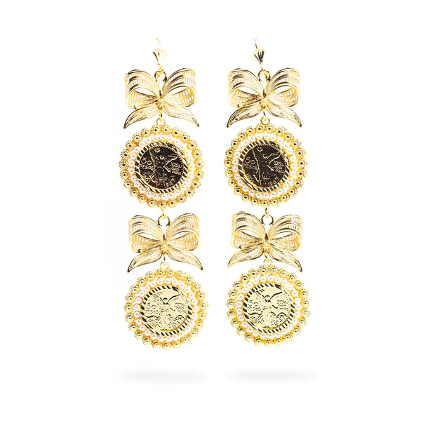 Aretes Centenario Moños