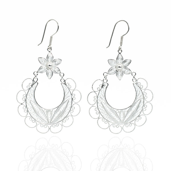 Aretes Filigrana de Plata Encanto