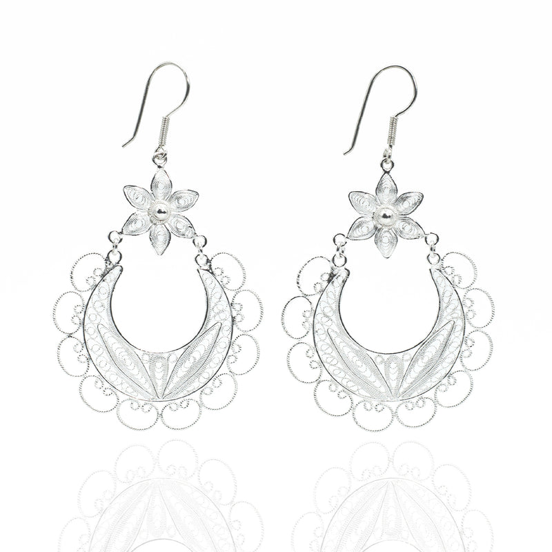 Aretes Filigrana de Plata Encanto