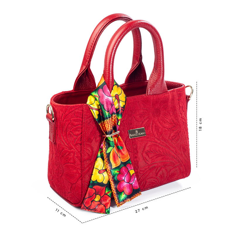 Beatriz Piel tipo Gamuza Grabada