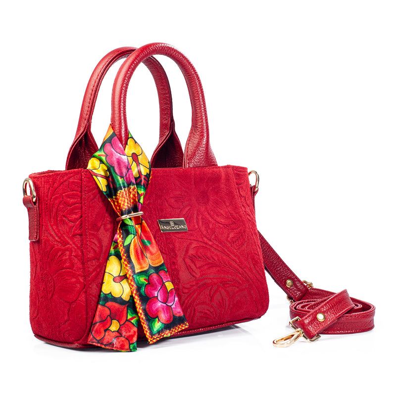 Beatriz Piel tipo Gamuza Grabada