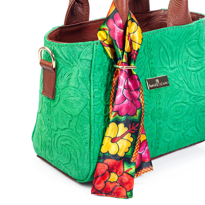 Beatriz Piel tipo Gamuza Grabada