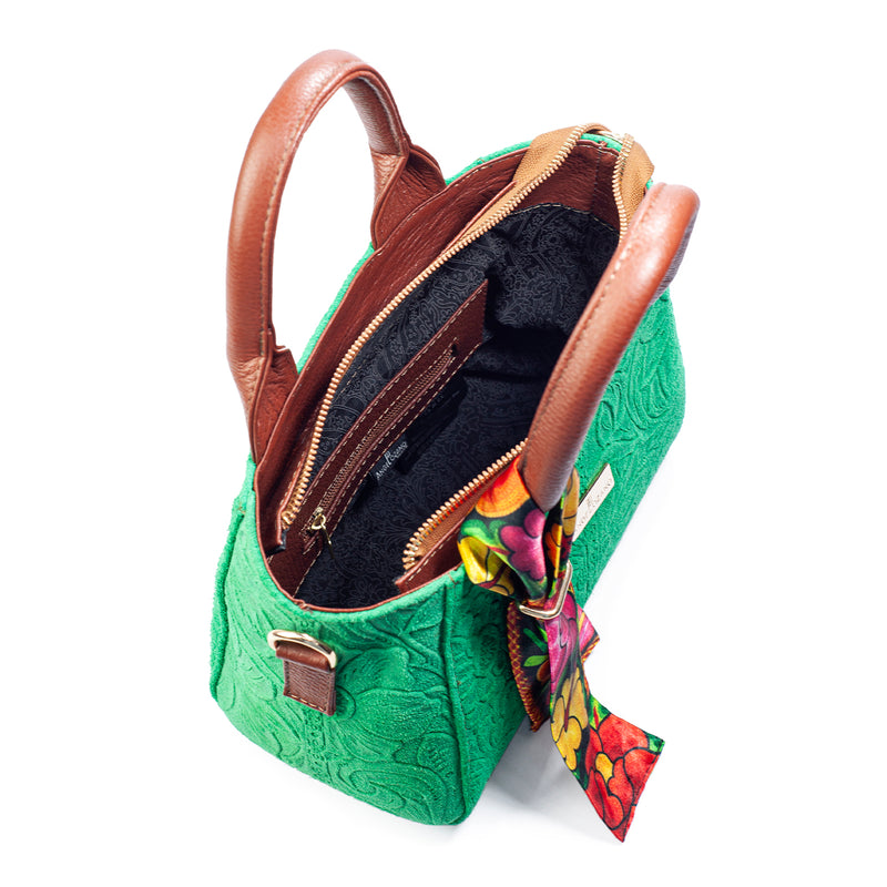 Beatriz Piel tipo Gamuza Grabada