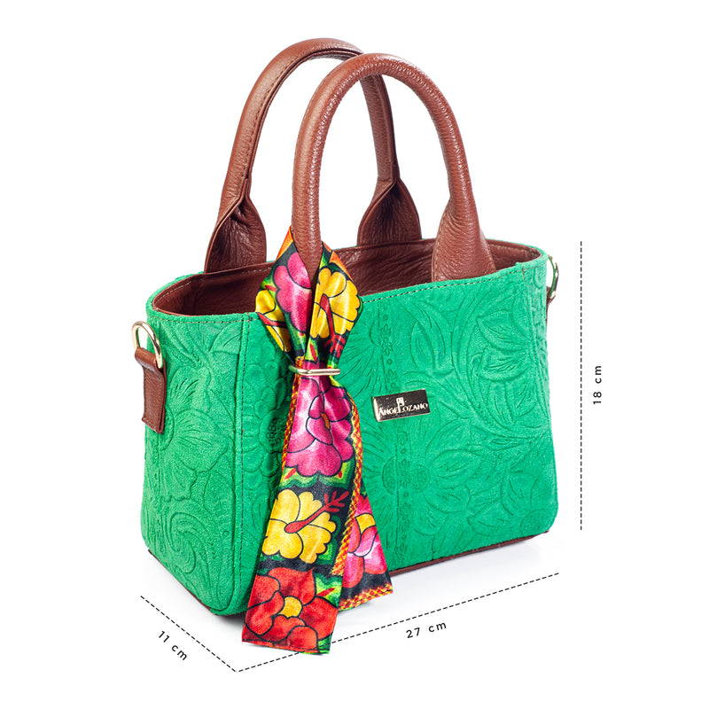 Beatriz Piel tipo Gamuza Grabada