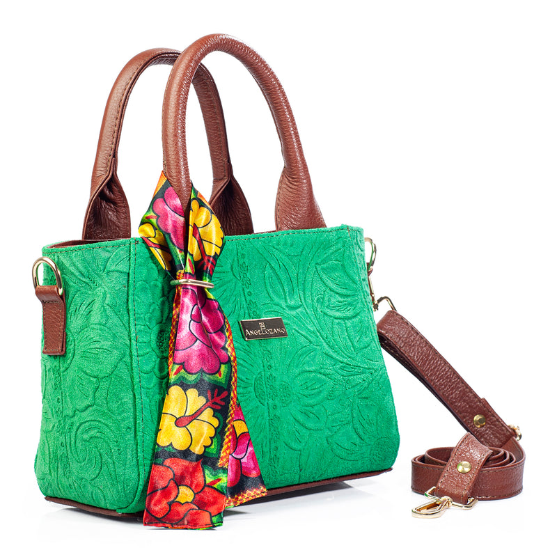 Beatriz Piel tipo Gamuza Grabada