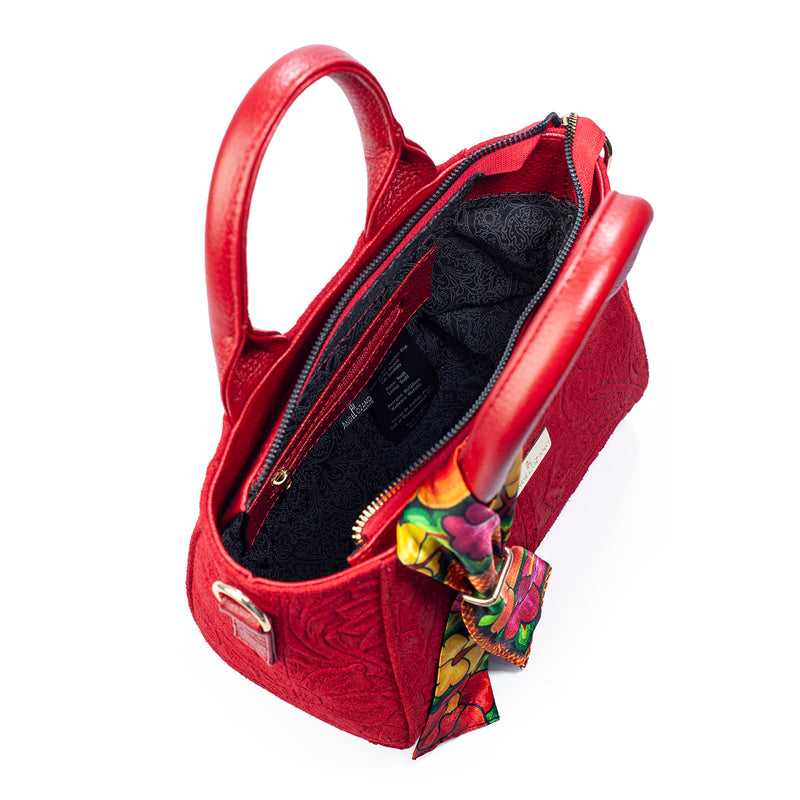 Beatriz Piel tipo Gamuza Grabada