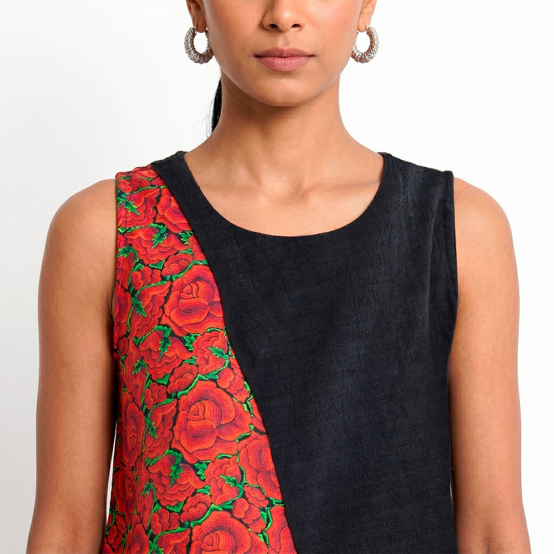 AL-W71 Blusa Asimétrica