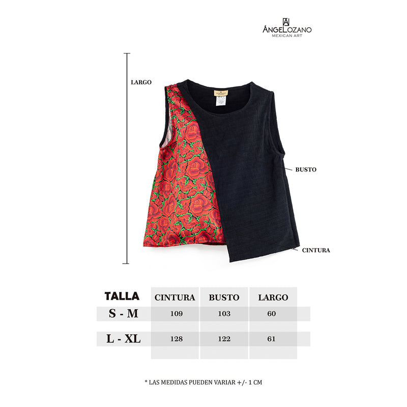 AL-W71 Blusa Asimétrica