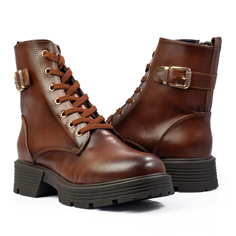 Bota Sintético Agujetas