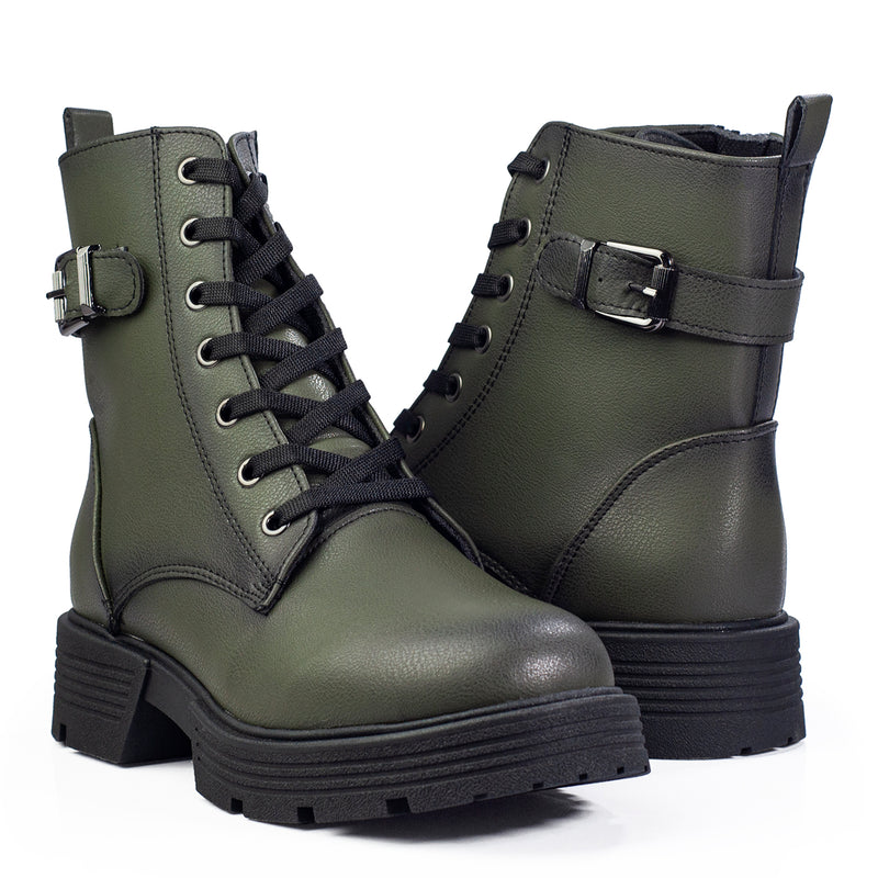 Bota Sintético Agujetas
