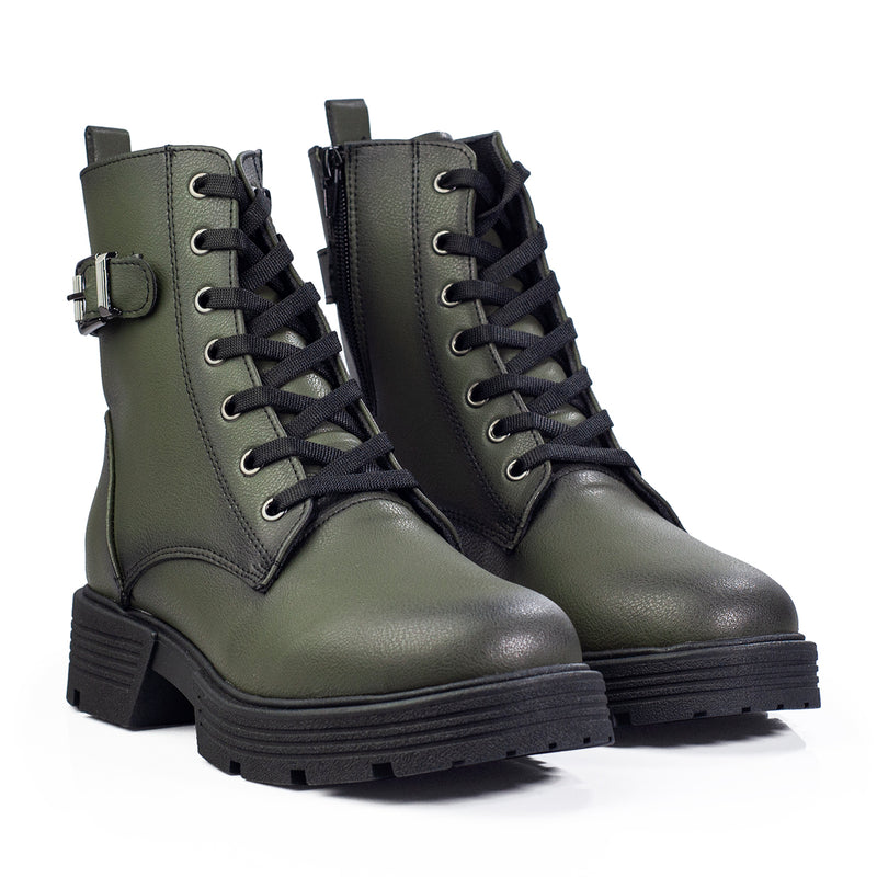 Bota Sintético Agujetas